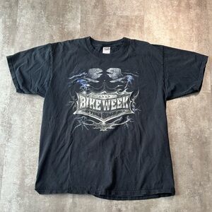 Y2K Daytona Bike Week Shirt Mens XL Faded